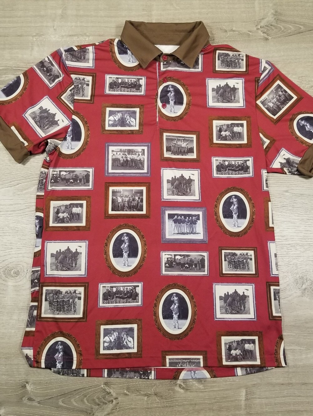 Royal and Awesome Brookline Golf Shirt Performance Polo Top Men’s Size Large